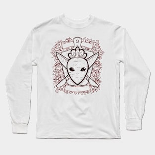 Carrot and Knife Coat of Arms Long Sleeve T-Shirt